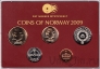Норвегия набор 5 монет 2009