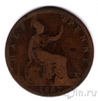 Великобритания 1/2 пенни 1887