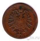 Германская Империя 1 пфенниг 1874 (Е)