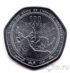 Центральноафриканские штаты 100 франков 2024