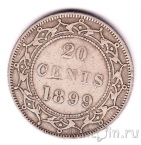 Ньюфаундленд 20 центов 1899