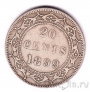Ньюфаундленд 20 центов 1899