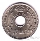 Британская Западная Африка 1/2 пенни 1936 H (Эдуард VIII)