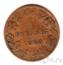 Нассау 1 пфенниг 1860