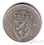 Норвегия 50 оре 1988