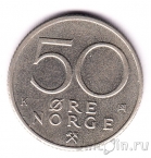 Норвегия 50 оре 1988
