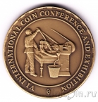 Памятный жетон СПМД - Выставка Coins 2015, Москва