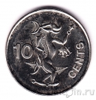 Соломоновы острова 10 центов 2005