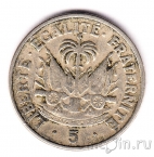 Гаити 5 сантимов 1958