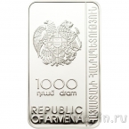 Армения 1000 драм 2012 Эчмиадзинский кафедральный собор
