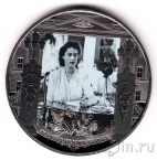 Гибралтар 1 крона 2022 Королева Елизавета II 1926-2022 (5)