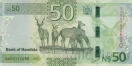 Намибия 50 долларов 2025 (новый тип)