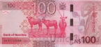 Намибия 100 долларов 2025 (новый тип)