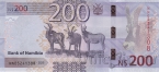 Намибия 200 долларов 2025 (новый тип)