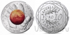 Франция 10 евро 2025 Марс