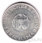 Германия 3 марки 1929 Готхольд Лессинг (F)