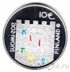 Финляндия 10 евро 2012 Арво Юльппё (proof)