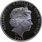 Острова Кука 5 долларов 2011 Жил-был пёс