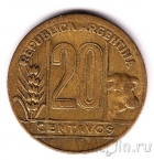 Аргентина 20 сентаво 1948