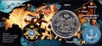 Силенд 10 долларов 2025 Атомный ледокольный флот России (Вайгач, в буклете)
