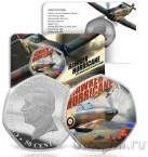 Соломоновы острова 50 центов 2026 Истребитель Hawker Hurricane