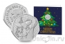 Великобритания 50 пенсов 2025 Снеговик
