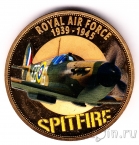 Гернси 50 пенсов 2020 Истребитель Spitfire
