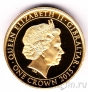 Гибралтар 1 крона 2015 Уинстон Черчилль