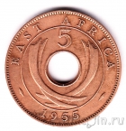 Британская Восточная Африка 5 центов 1955 (H)