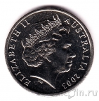 Австралия 10 центов 2003