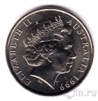 Австралия 10 центов 1999