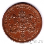 Гаити 6 1/4 сантима 1850