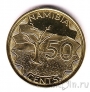 Намибия 50 центов 2025