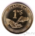Намибия 1 доллар 2025