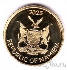 Намибия 1 доллар 2025
