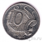 Австралия 10 центов 2004
