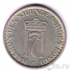 Норвегия 1 крона 1953