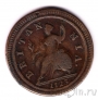 Великобритания 1/2 пенни 1723