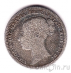 Великобритания 6 пенсов 1880