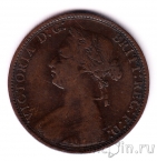 Великобритания 1/2 пенни 1875