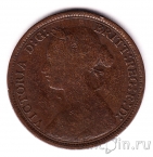 Великобритания 1/2 пенни 1878