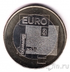 Словения 3 евро 2026 100 лет со дня смерти поэта Сречко Косовеля