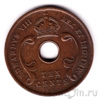 Британская Восточная Африка 10 центов 1936 (Эдуард VIII) H