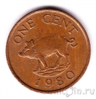 Бермуды 1 цент 1980