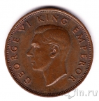 Новая Зеландия 1/2 пенни 1941