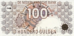 Нидерланды 100 гульденов 1992