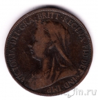 Великобритания 1/2 пенни 1895