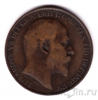 Великобритания 1/2 пенни 1908