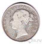 Великобритания 1/2 кроны 1887