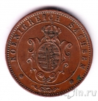 Саксония 5 пфеннигов 1863